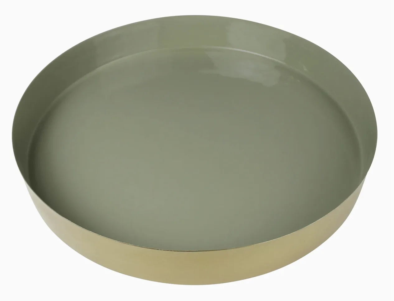 Enamel Trays - Set of 3 - Putty