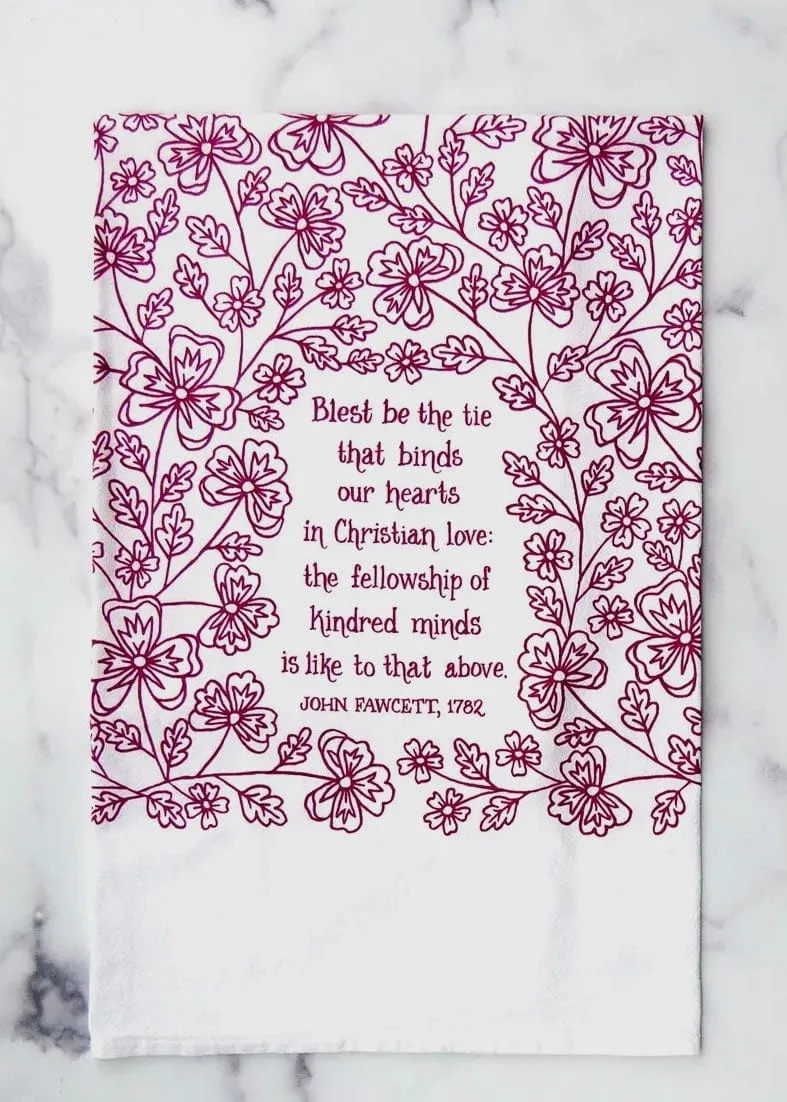 Favorite Hymn Tea Towel