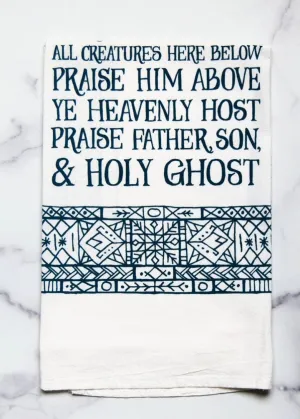 Favorite Hymn Tea Towel