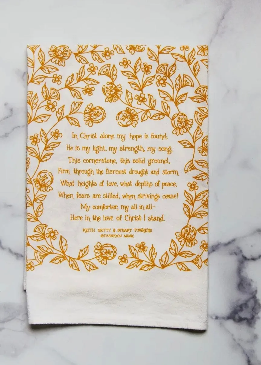 Favorite Hymn Tea Towel