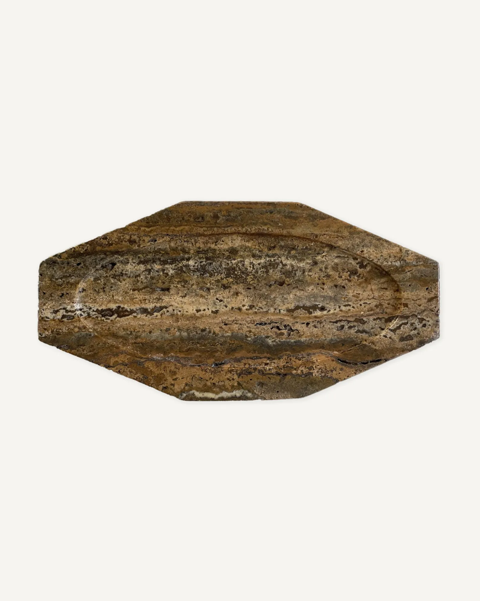 Fig Stone Tray in Nutmeg