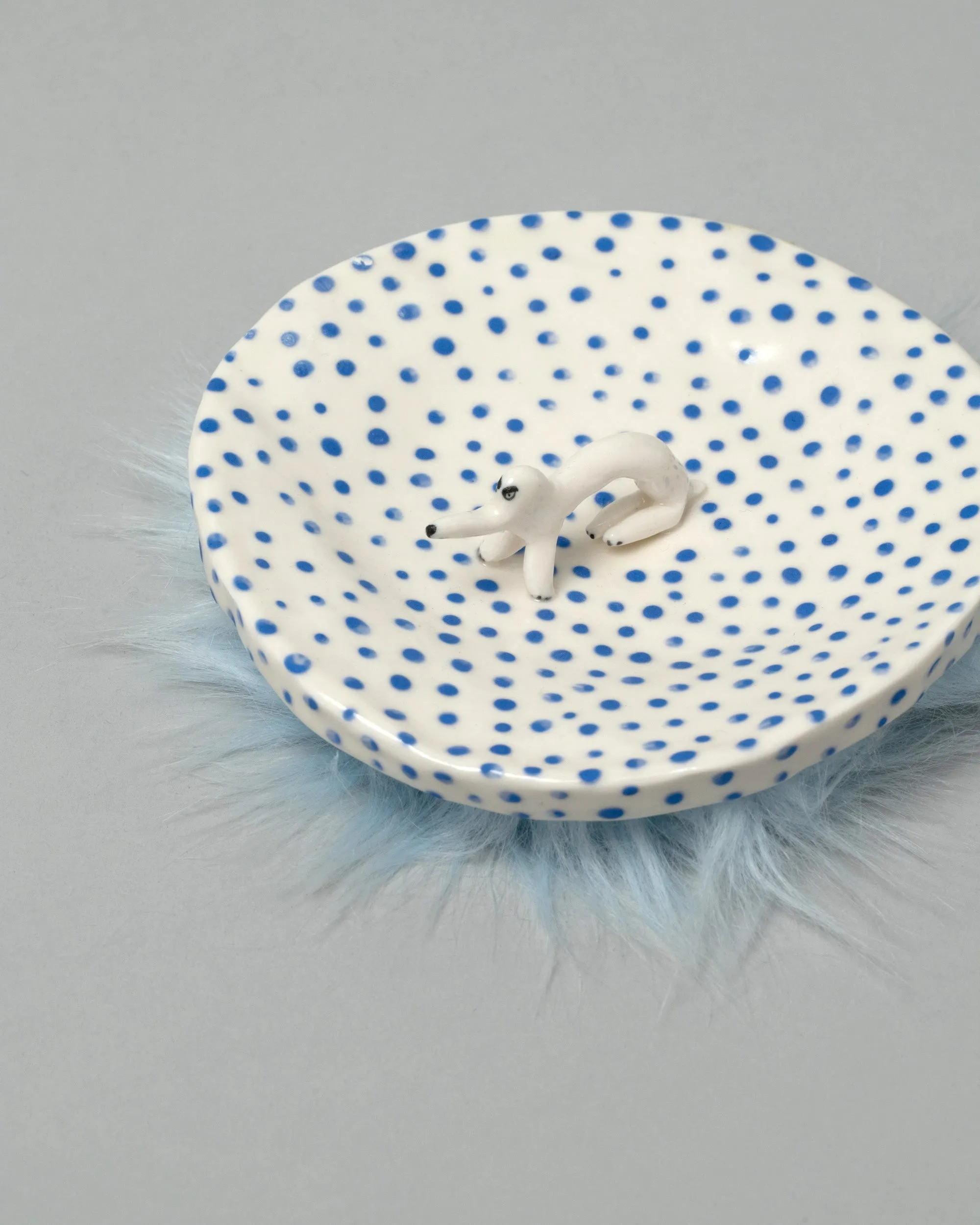 Furry Dog Plate