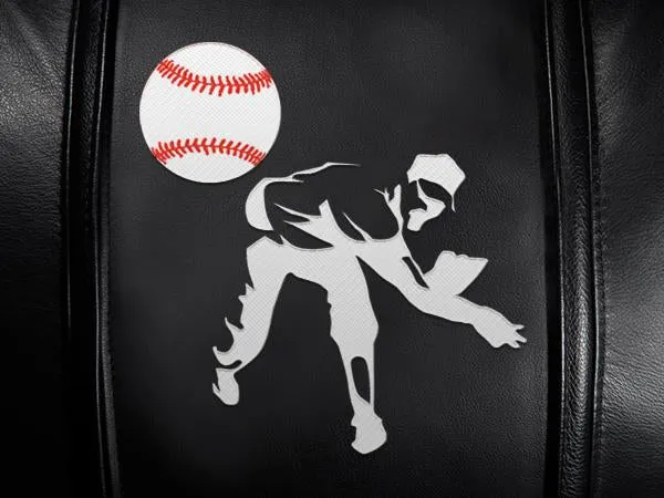 Gaming Chair 100 with Baseball Pitcher Logo Panel