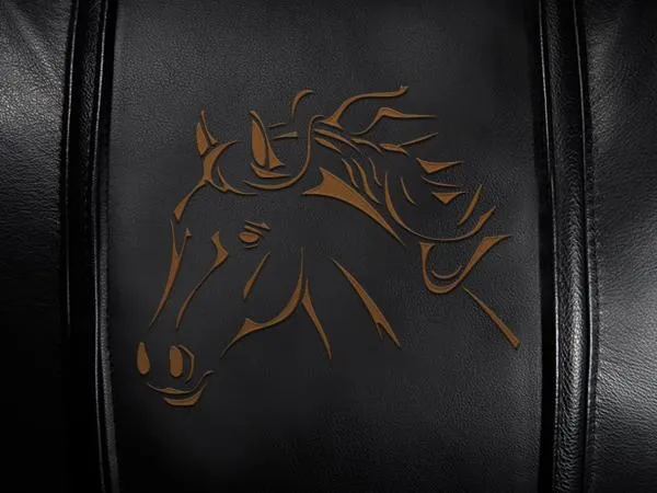 Gaming Chair 100 with Horse Head Logo Panel
