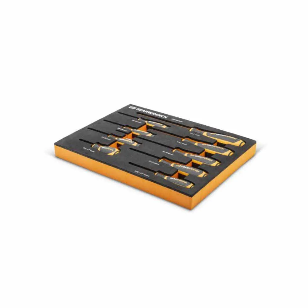 Gearwrench GWMSSCRPH 9 Piece Phillips® Dual Material Screwdriver Set in Foam Storage Tray