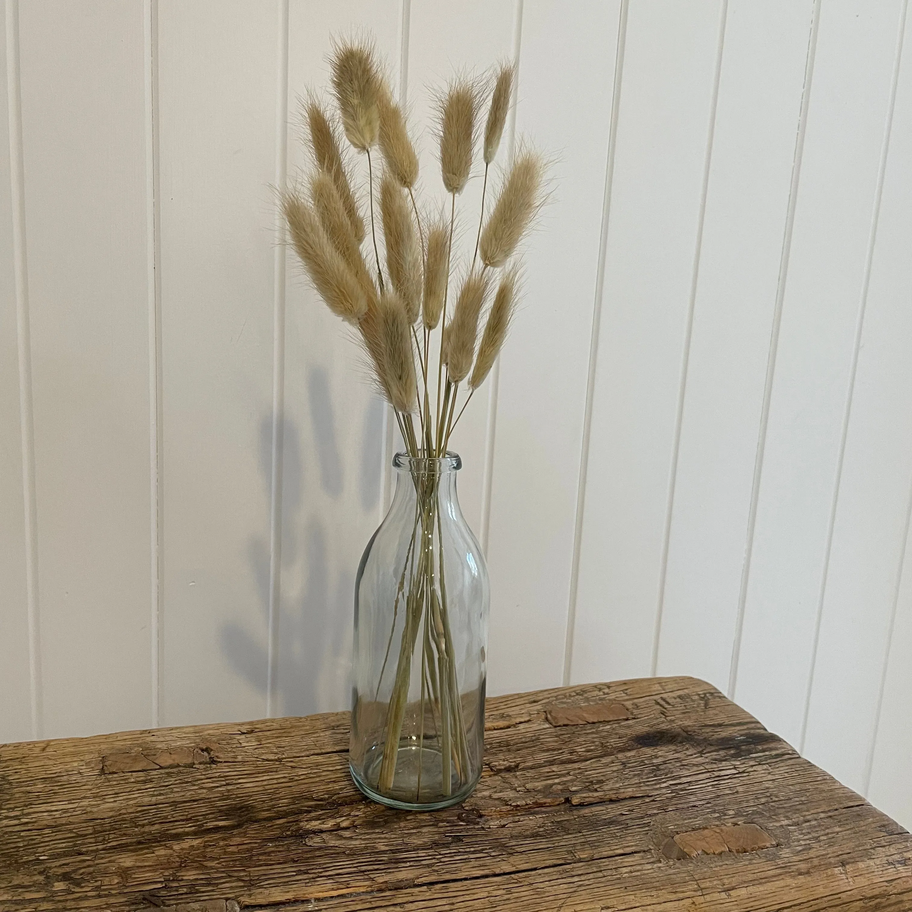 Glass Milk Bottle 200mL Clear (5.7x14.5cmH) Clear