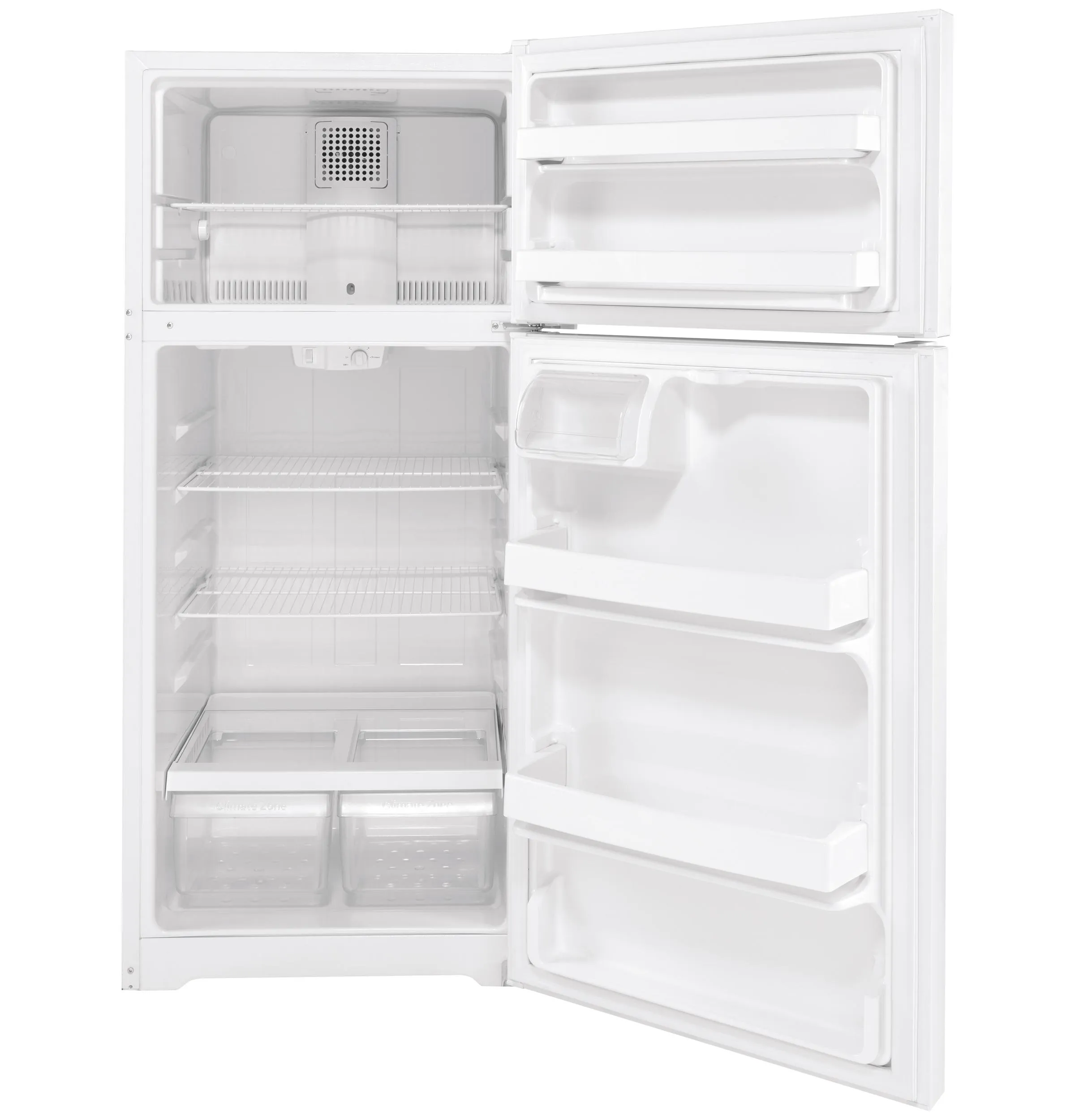 GTS17DTNRWW GE® 16.6 Cu. Ft. Top-Freezer Refrigerator