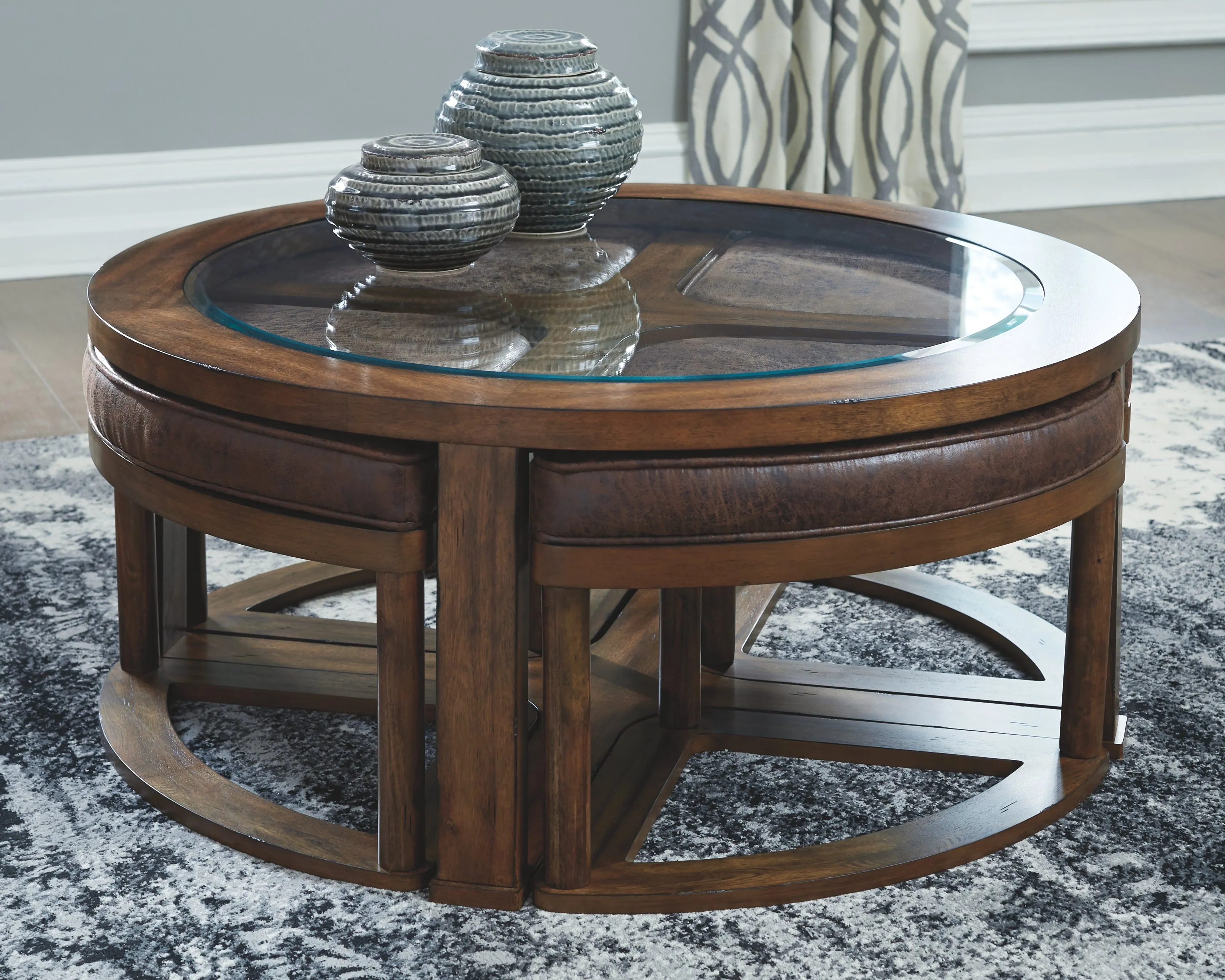Hannery Signature Design by Ashley Cocktail Table Set of 5