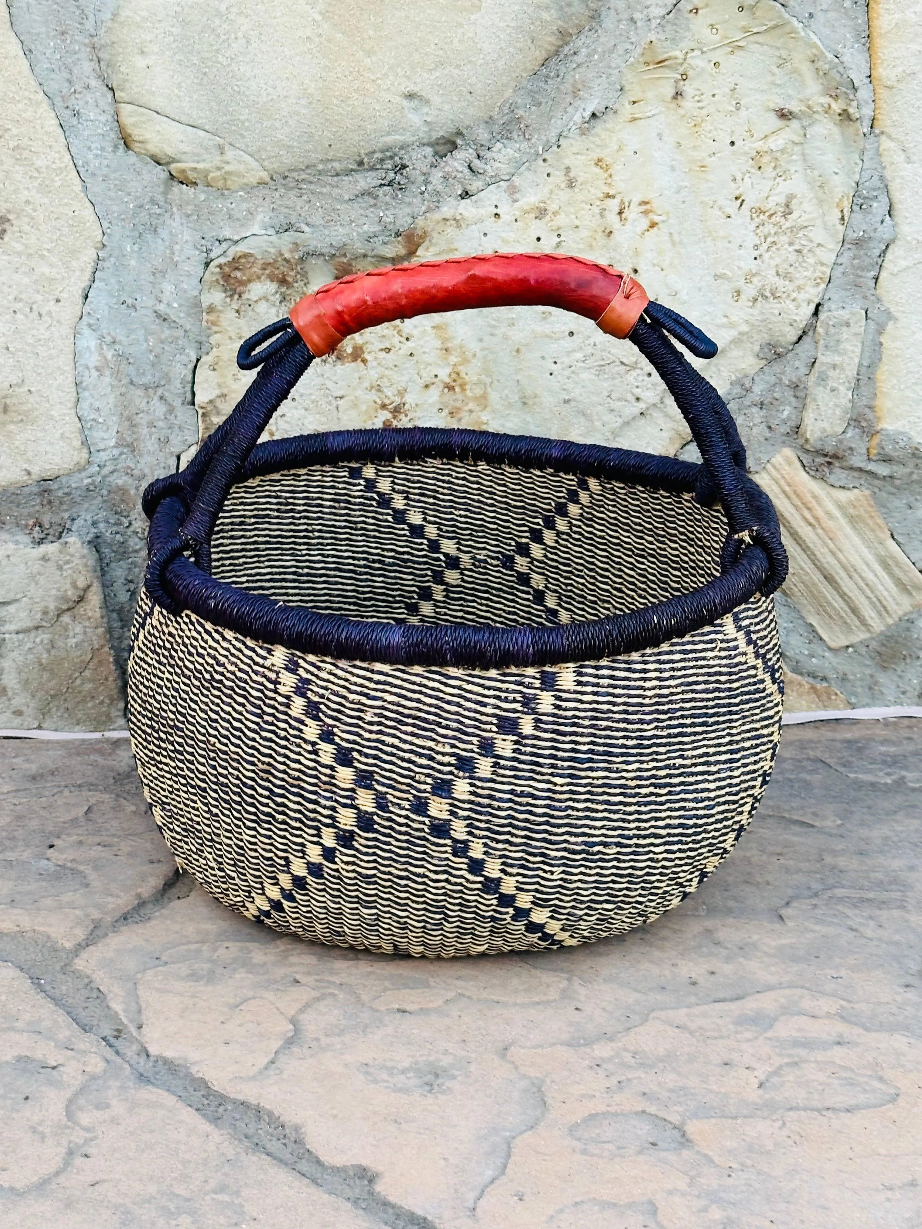 Harvest Basket - Blue Diamond