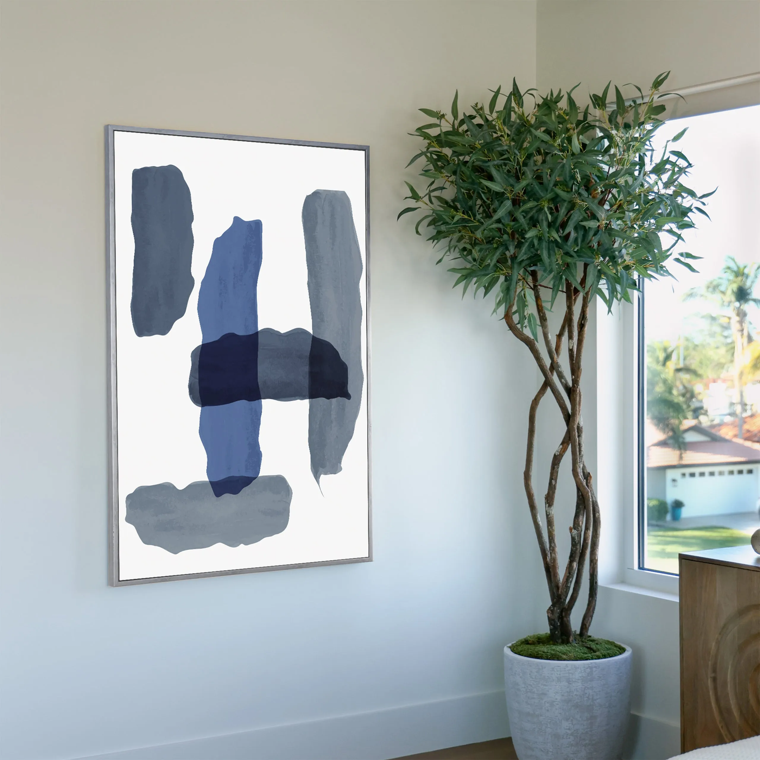 Hues of Blue 4 Custom Art