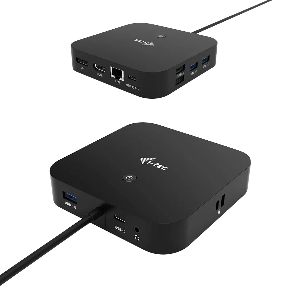 I-Tec Usb-C Hdmi Dp Dock Pd100w