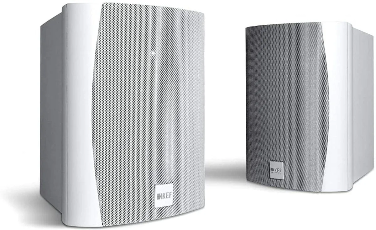 Kef VENTURA 6 White All Weather Outdoor Speakers (Pair)