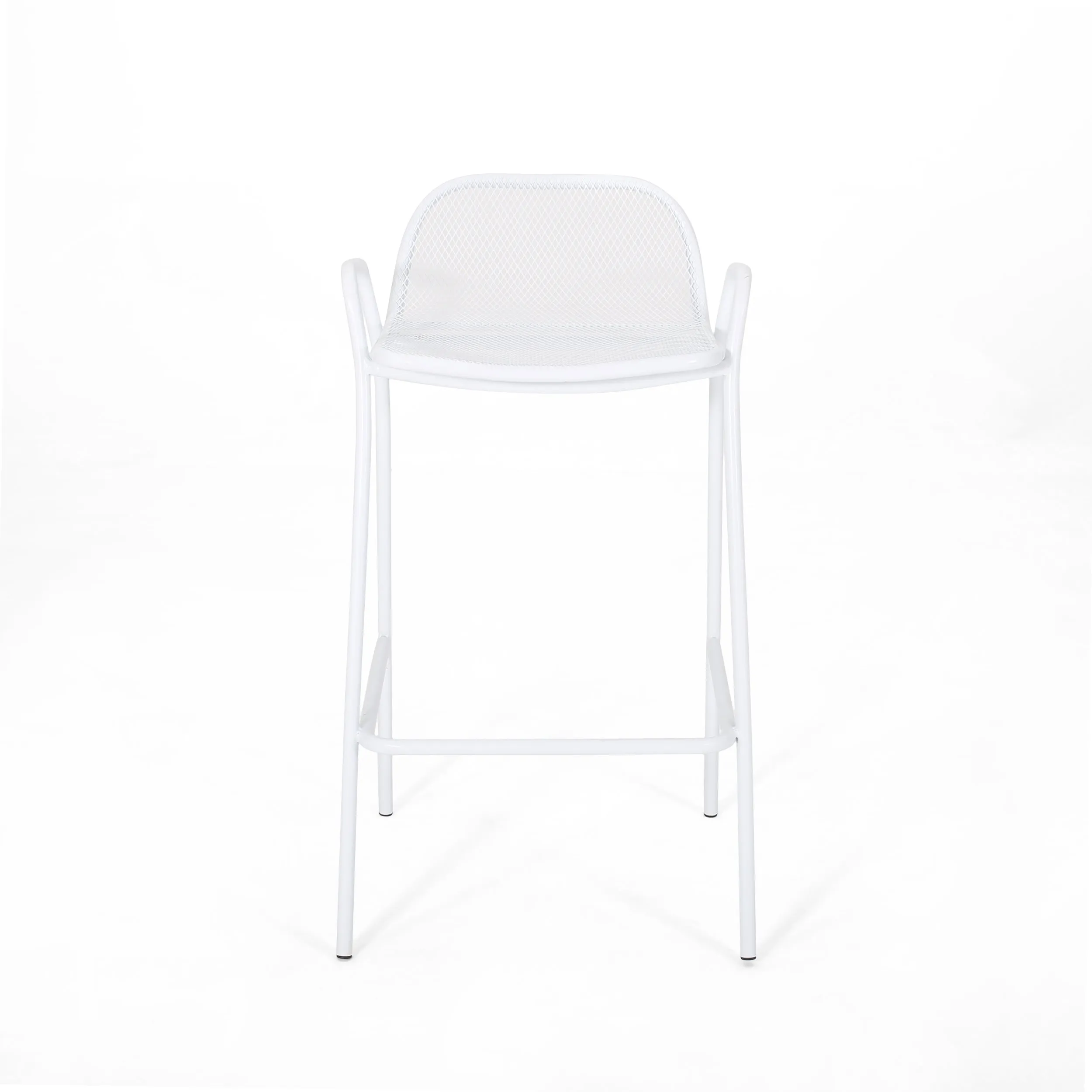 Linda Modern Iron Barstool (Set of 4)