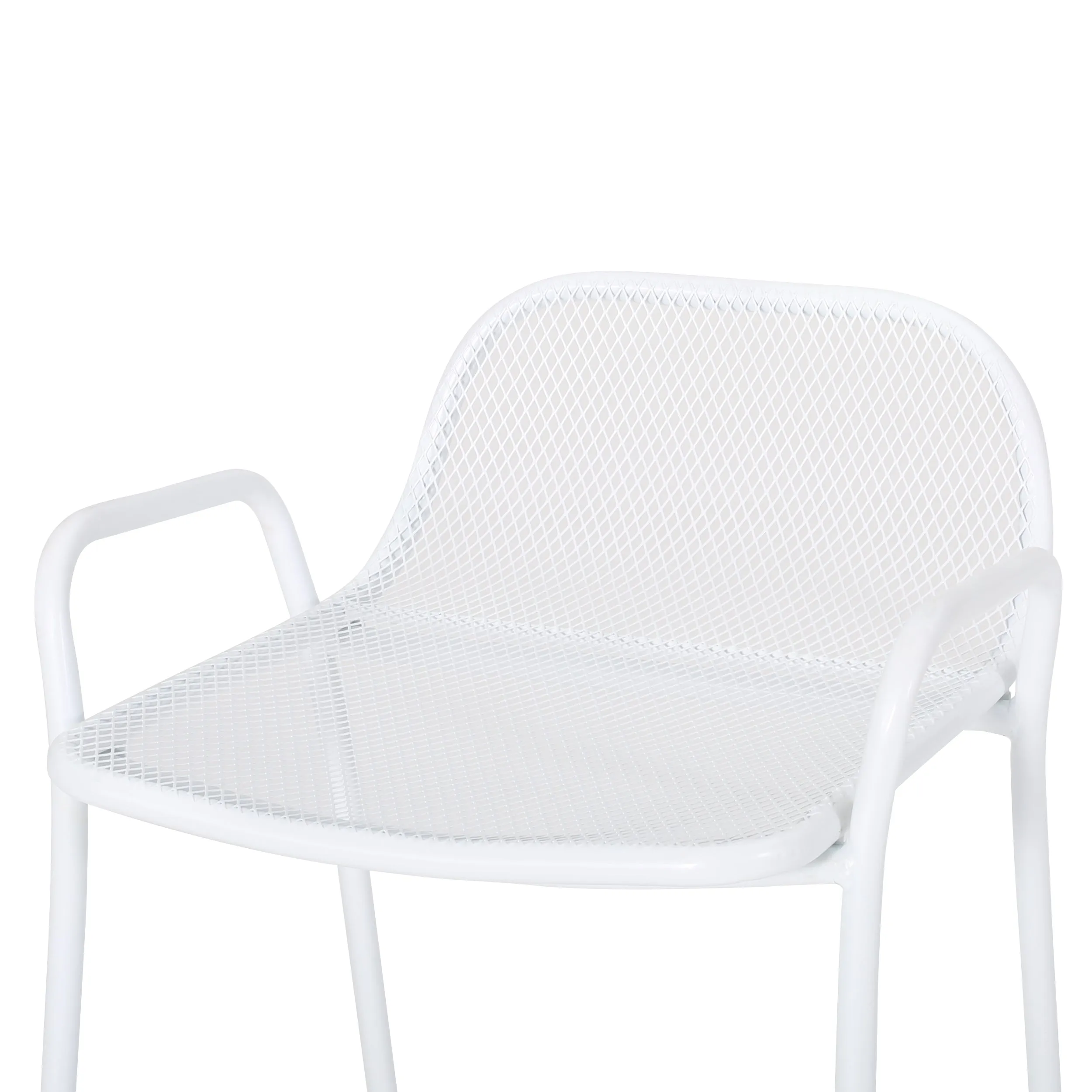 Linda Modern Iron Barstool (Set of 4)