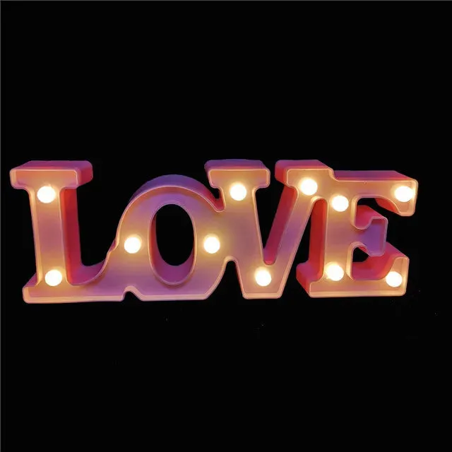 Luminous Love Lamp