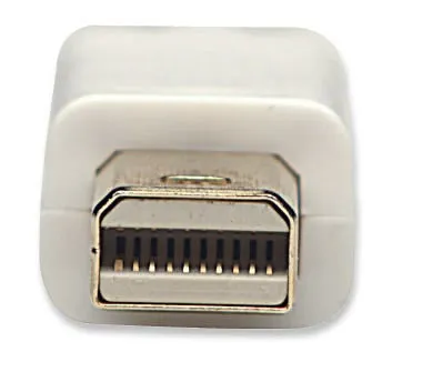 Manhattan Mini Display-Port Male To Male Cable 2.0M White 324632