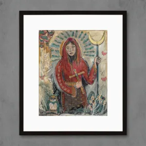 MARY OF THE MOONLIGHT limited edition paper print