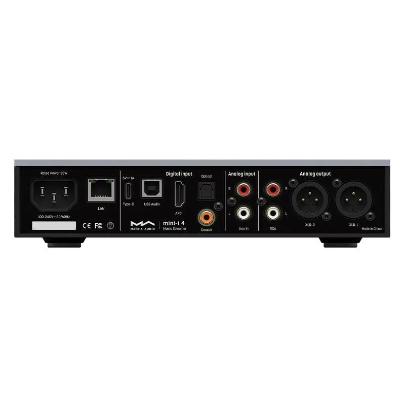 Matrix Mini-i 4 USB MQA Decoder & LCD Touch Screen Music Streamer