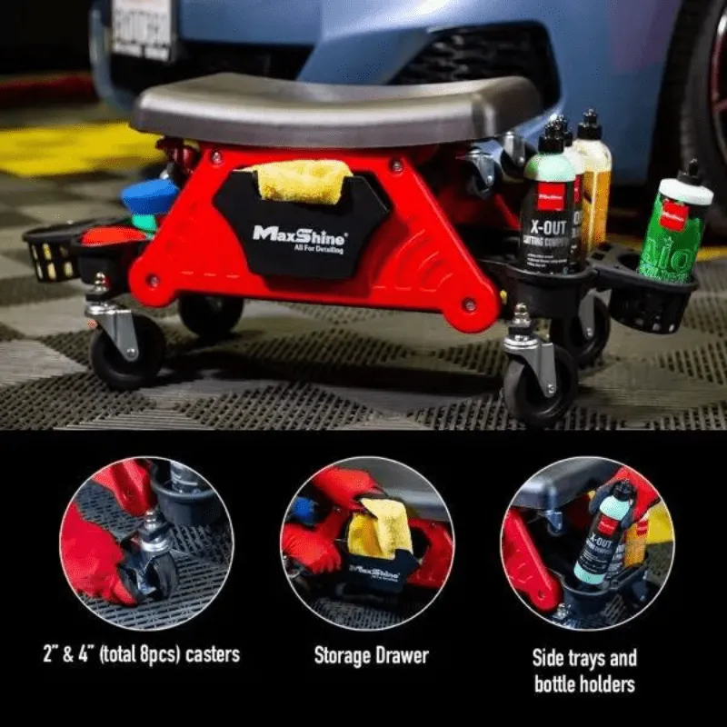Maxshine Creeper II Modular Detailing Seat