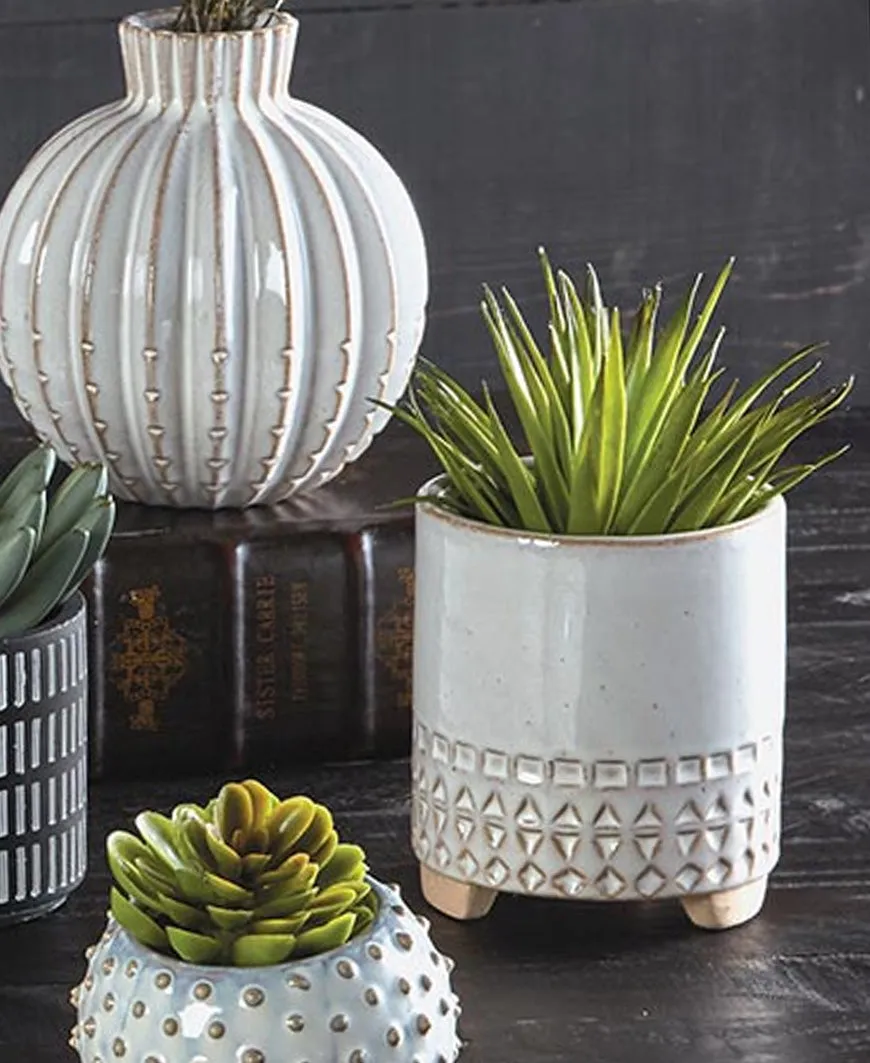 Modern Footed Vase