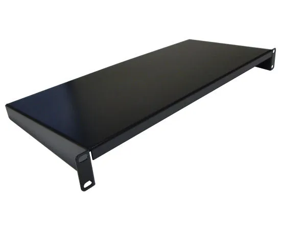 Network Rack, Component Shelf, 8in Depth, 1U