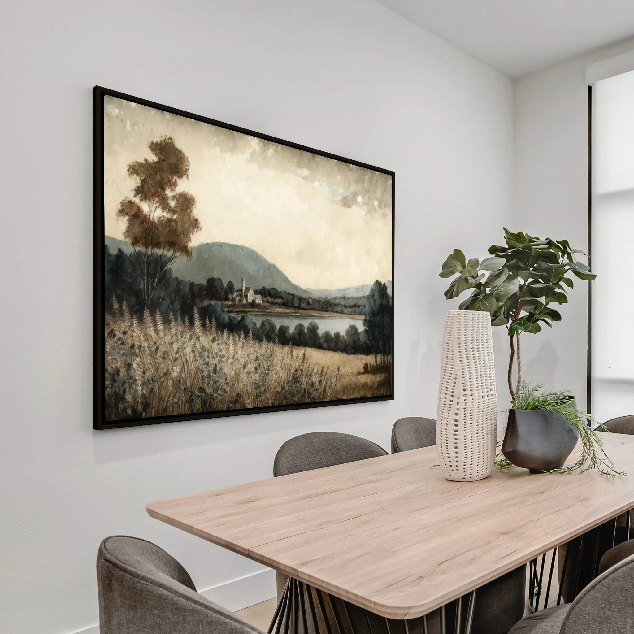 New England Summer Custom Art