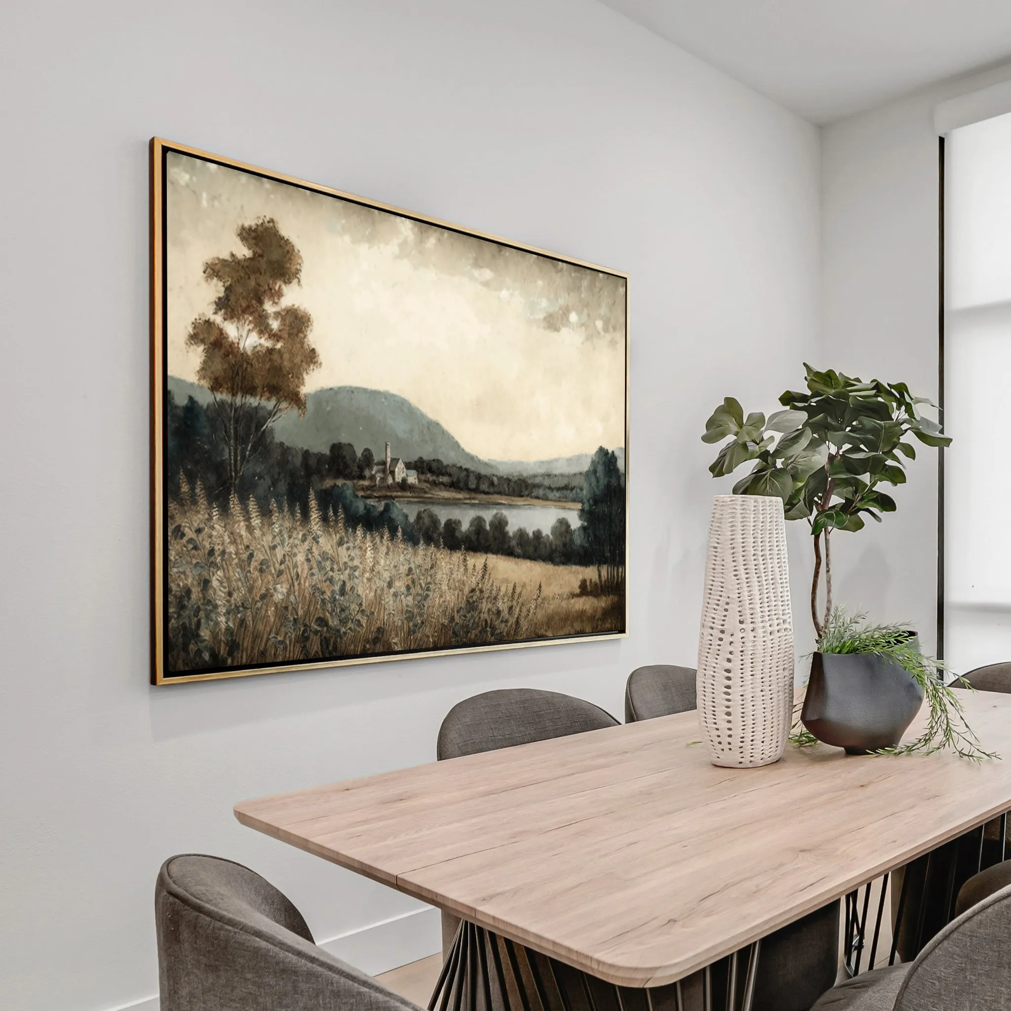 New England Summer Custom Art