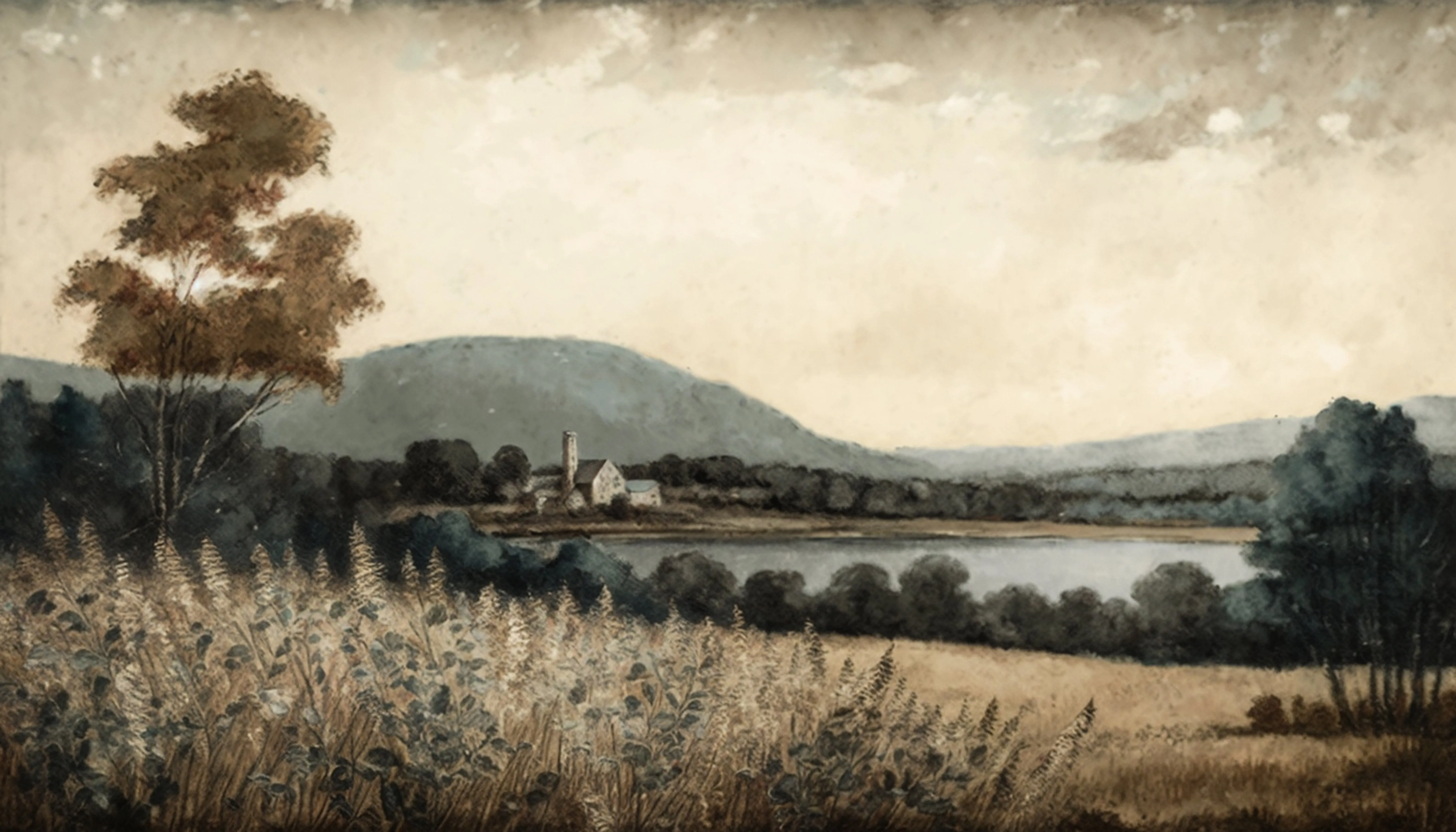 New England Summer Custom Art