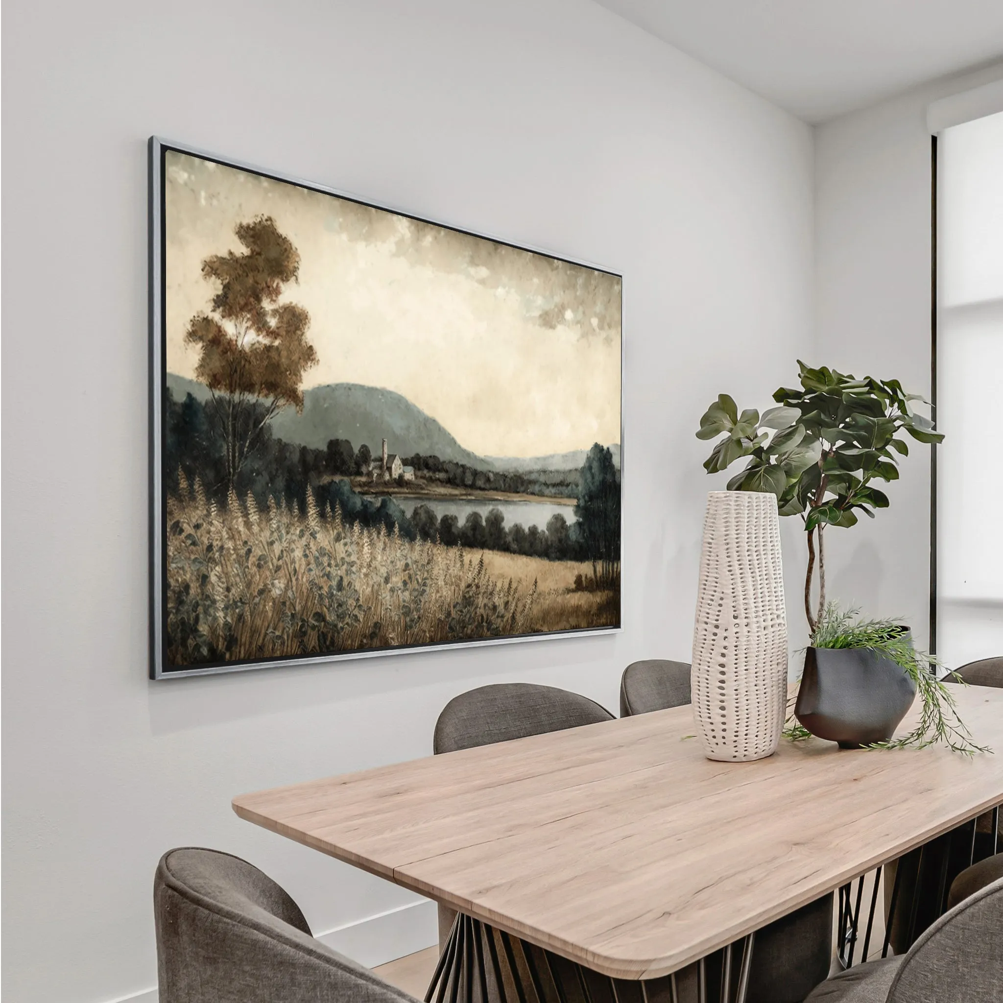 New England Summer Custom Art