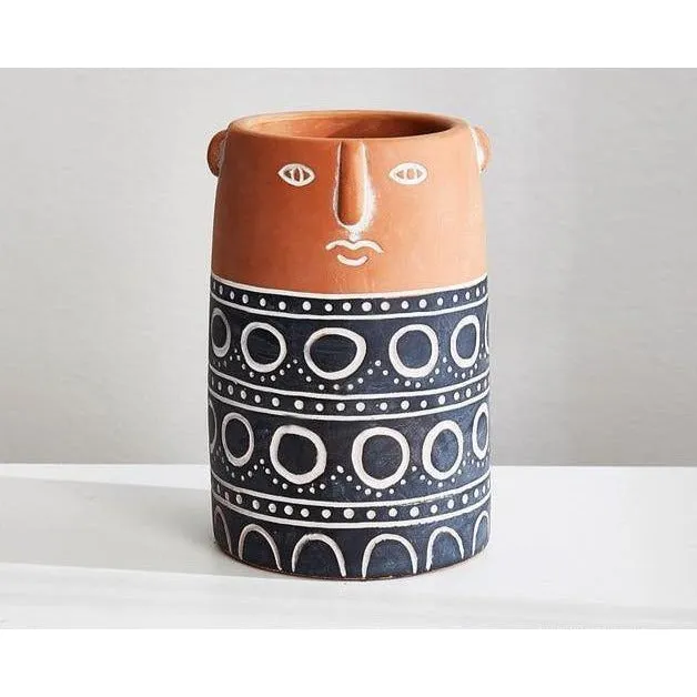 Nordic style face vase