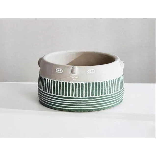Nordic style face vase