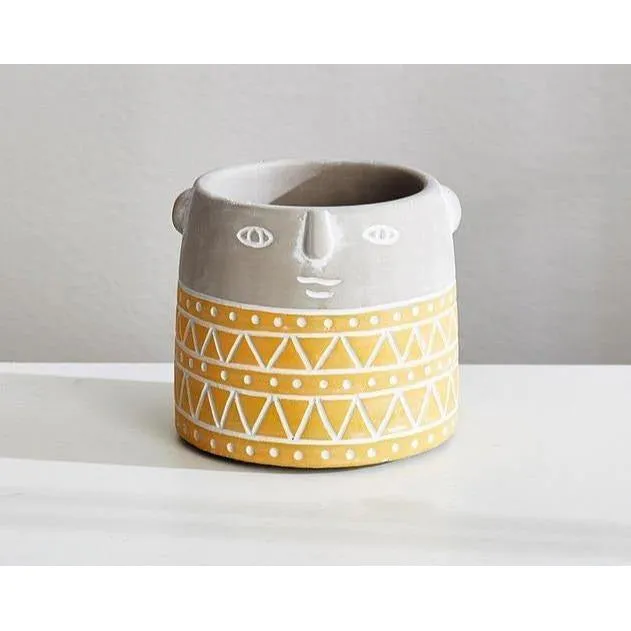 Nordic style face vase