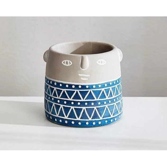 Nordic style face vase