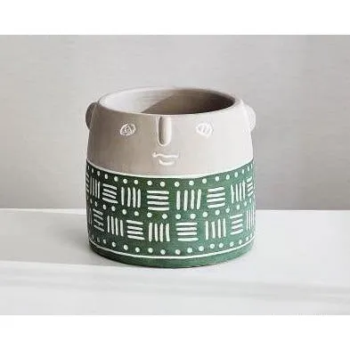 Nordic style face vase