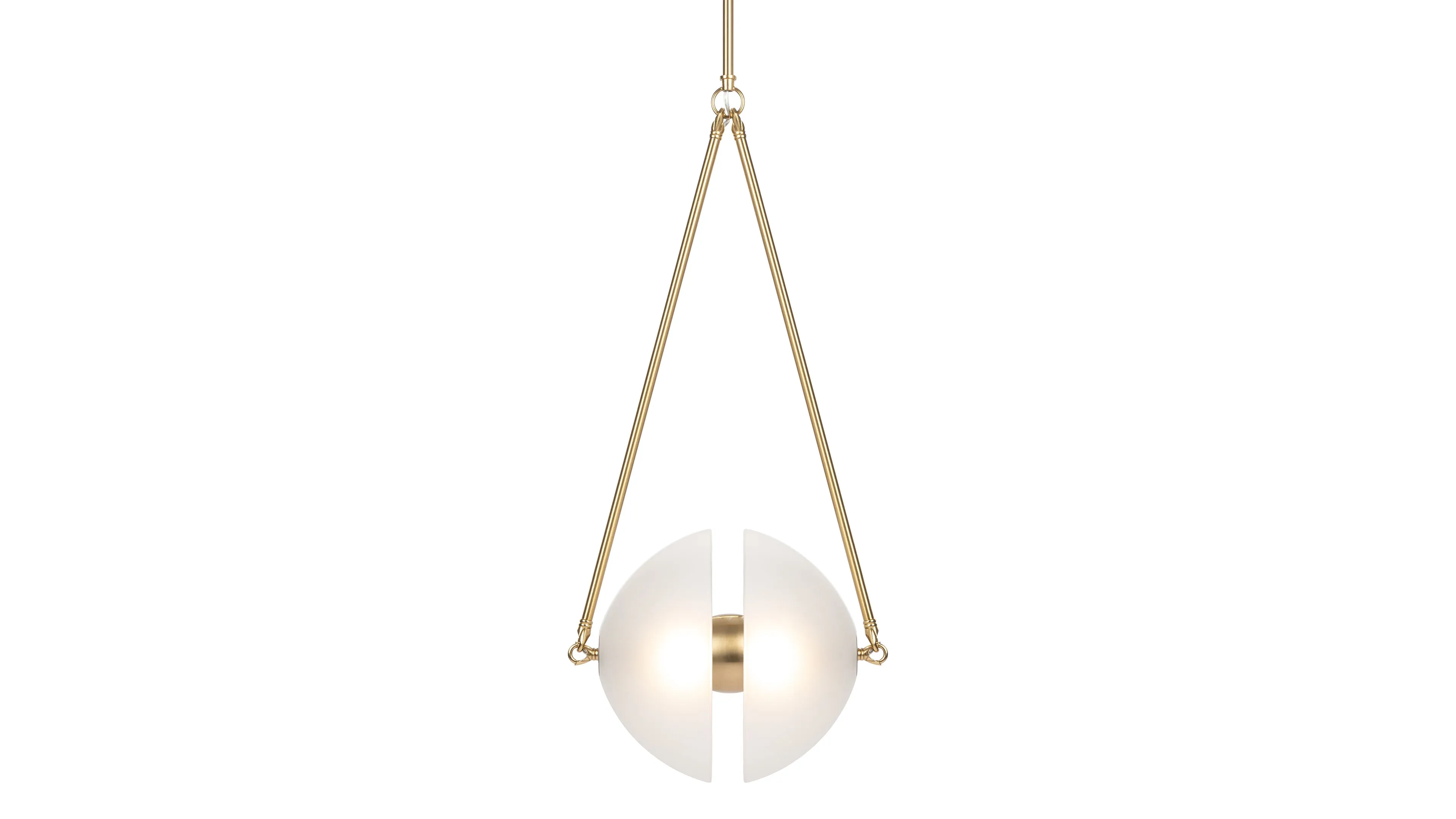 Palla - Palla Pendant Light, Brass
