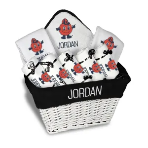 Personalized Syracuse Orange Otto Large Basket - 9 Items