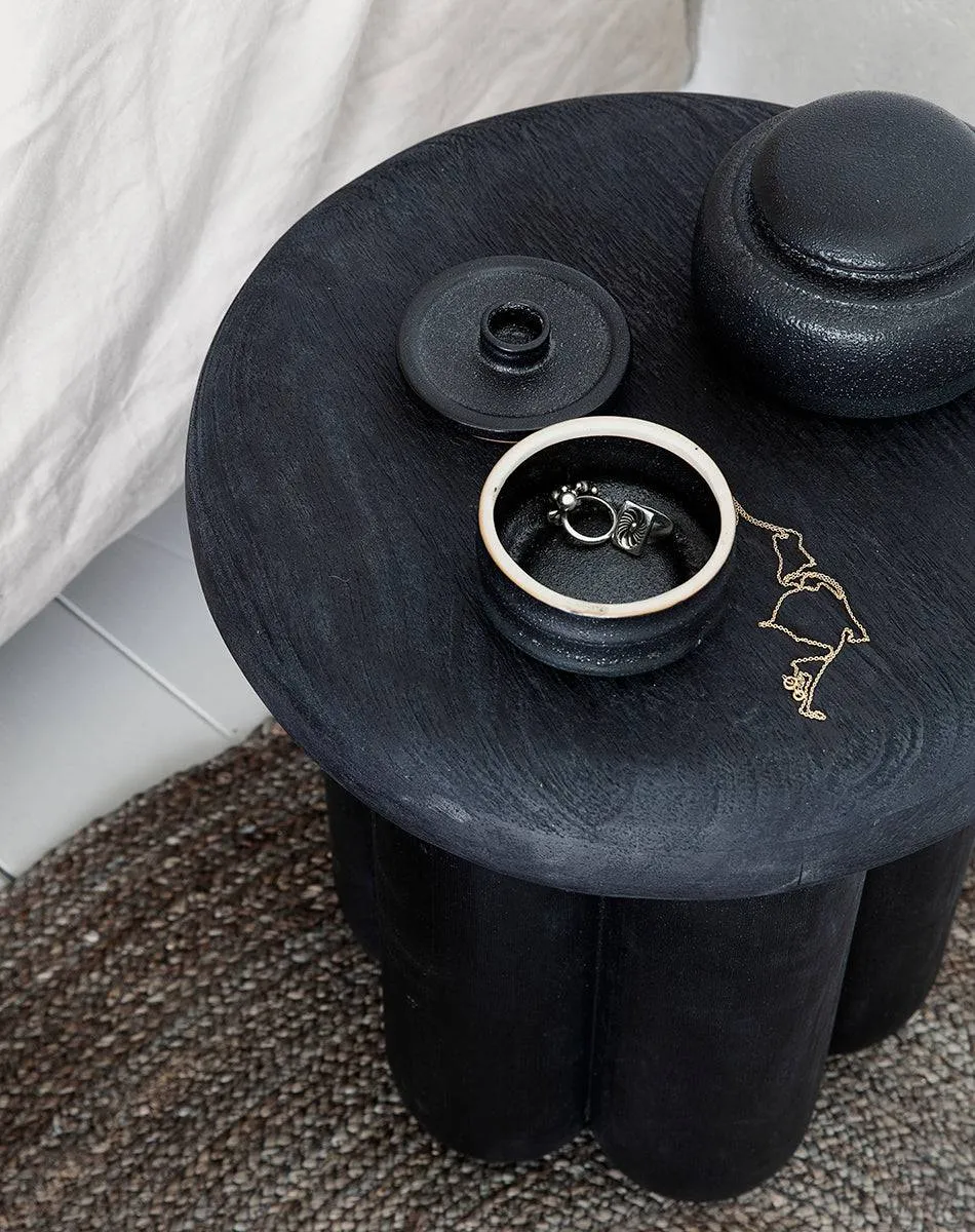 Phant Black Side Table
