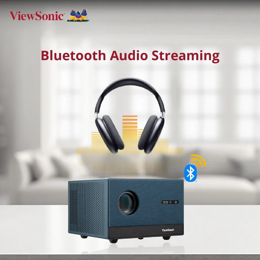 [Pre-Order] ViewSonic LX60HD 1080P Smart LED Projector with Built-in Google TV  | Up to 100" screen size