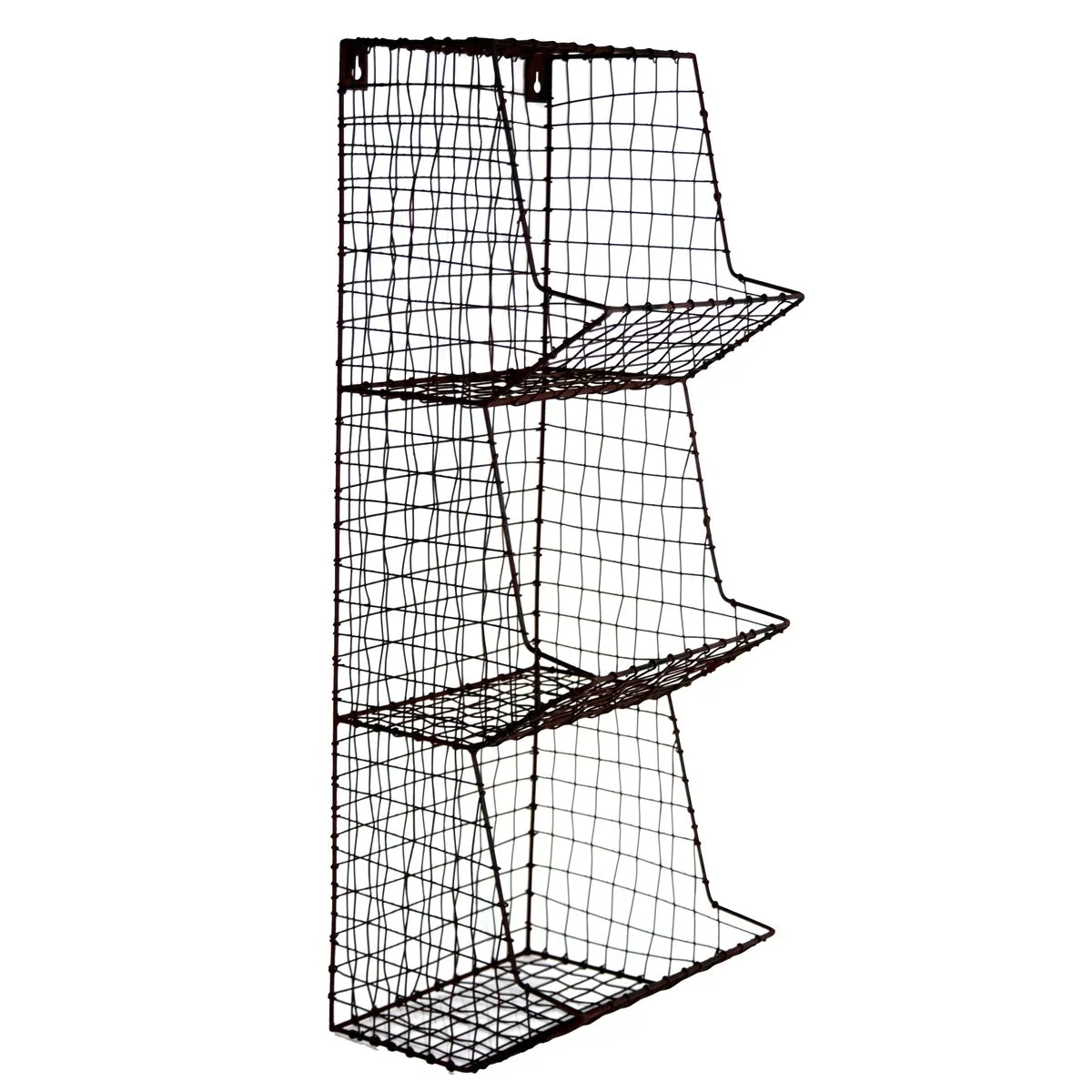Primitive Style Wire Wall Fruit and Vegetable Basket