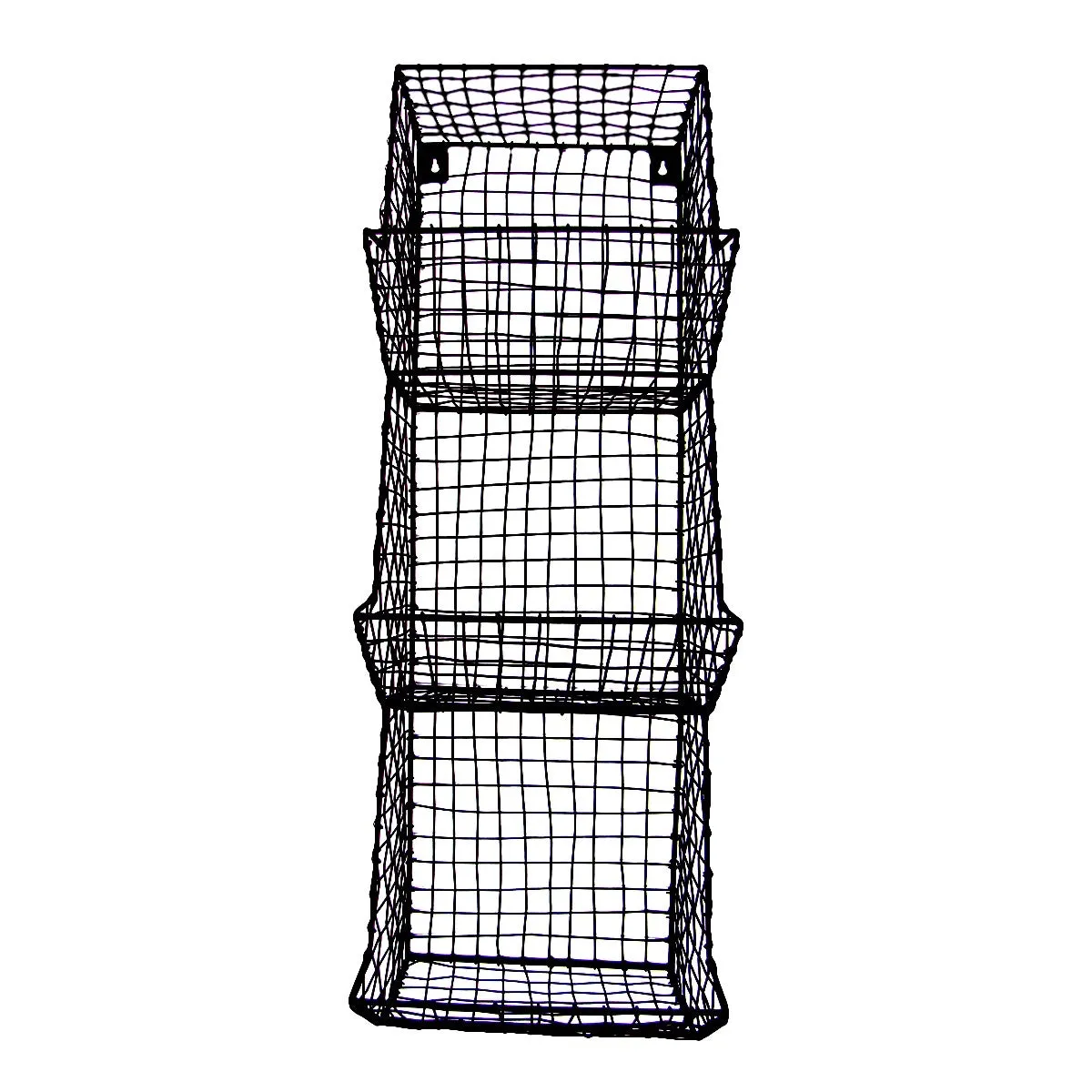 Primitive Style Wire Wall Fruit and Vegetable Basket