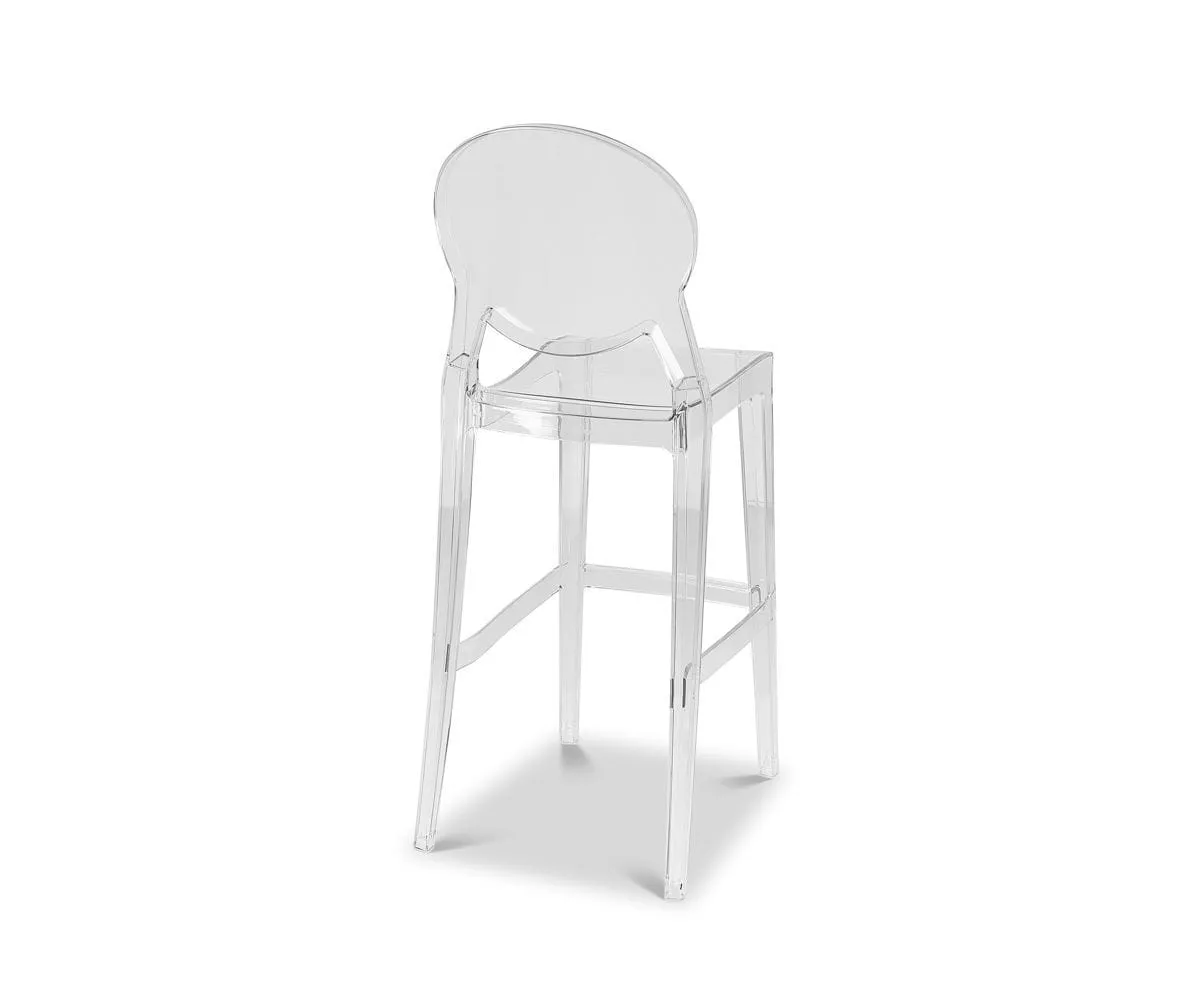 Prisma Clear Bar Stool