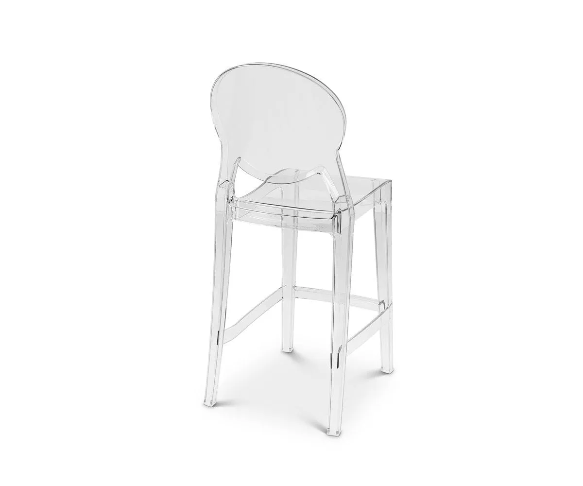 Prisma Clear Counter Stool
