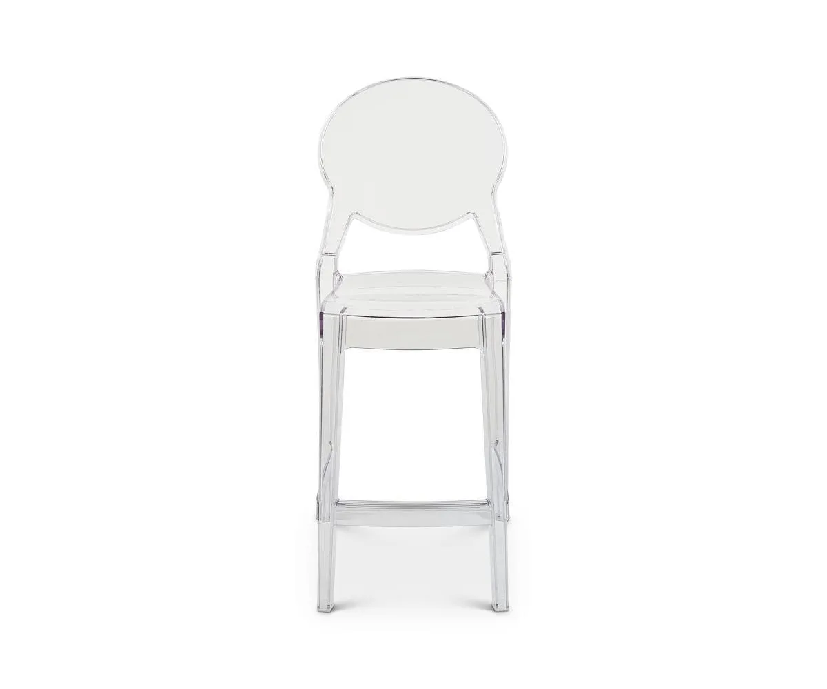 Prisma Clear Counter Stool