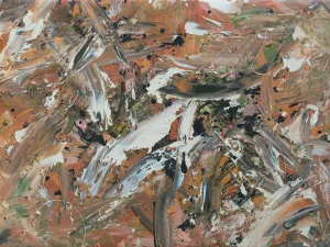 "Tumbling Down" original painting, 36" x 48"