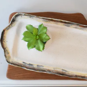 Rectangle Tray with Handles Magnolia