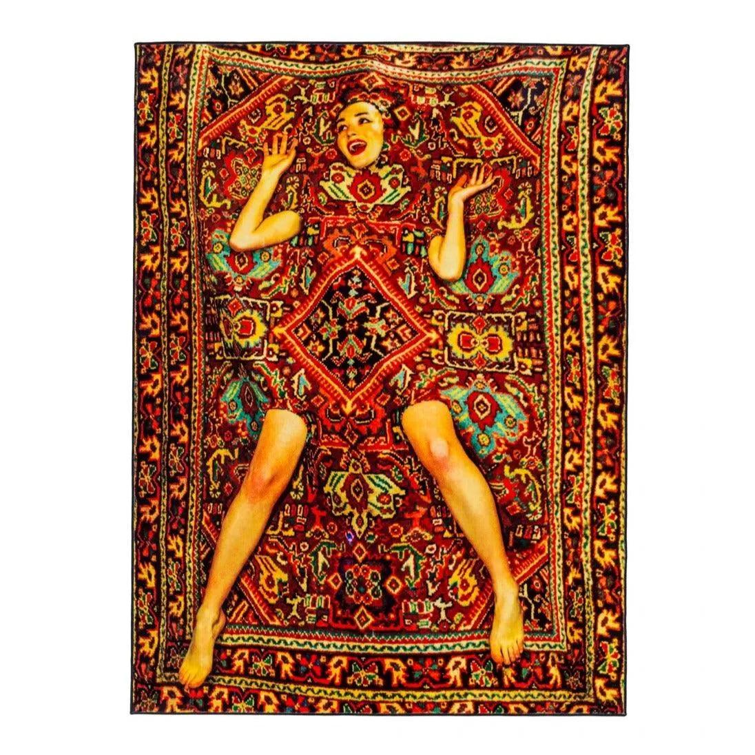 RECTANGULAR LADY ON CARPET