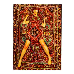 RECTANGULAR LADY ON CARPET