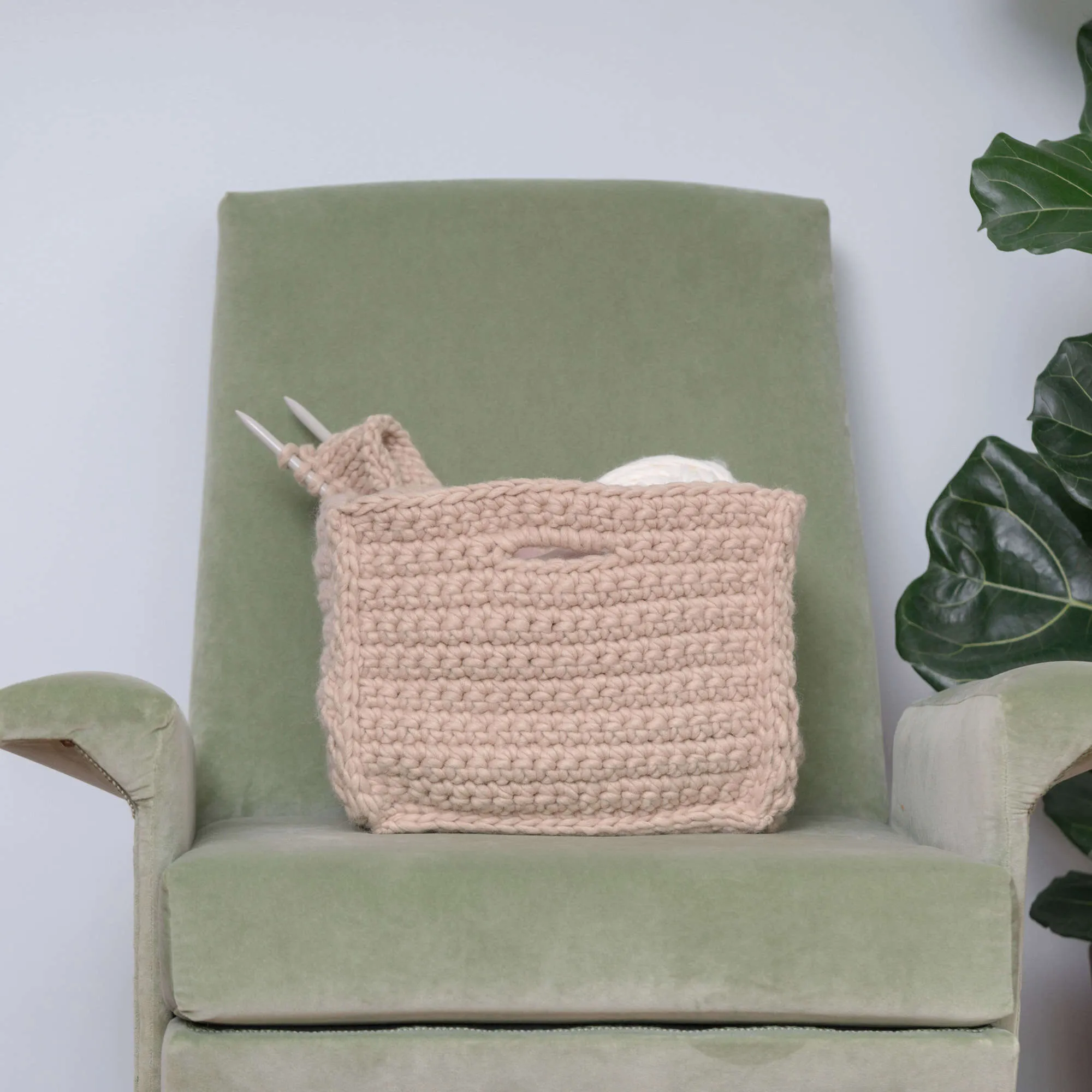 Red Heart Crochet Usami Baskets