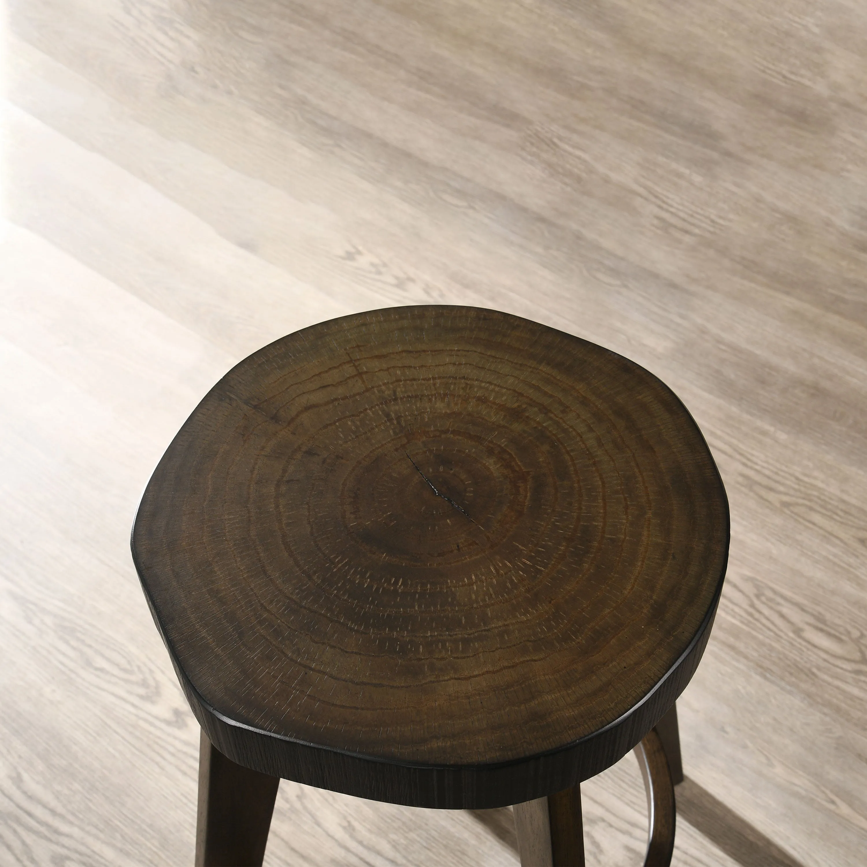 Robbins Dark Walnut 4-Piece Counter Height Table Set with USB & Outlet