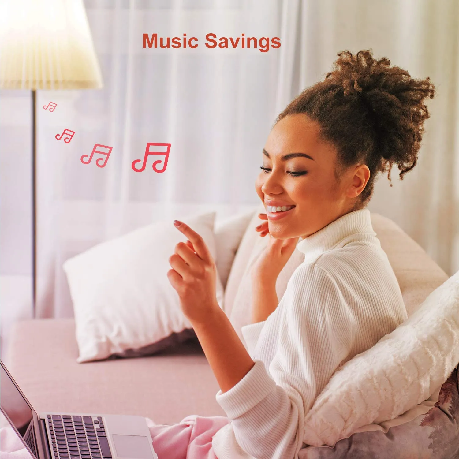Sengled Smart Bulb E27 Base with JBL Bluetooth Speakers, App Controlled Dual Channel Dimmable LED Light Bulb, 60W Equivalent, Compatible with Amazon Alexa [Energy Class A ]